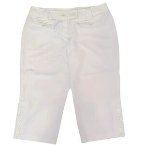 CATO Khaki Cropped Capri Pants Light Tan Khaki Size 14